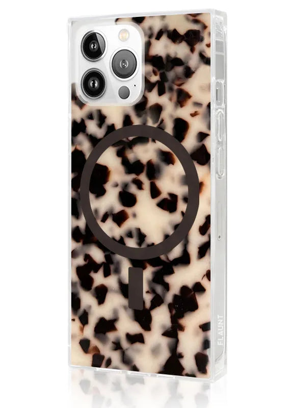 SQUARE® Blonde Tortoise Shell iPhone Case