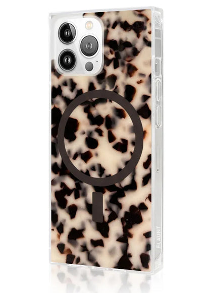SQUARE® Blonde Tortoise Shell iPhone Case
