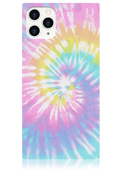 SQUARE® Pastel Tie Dye iPhone Case