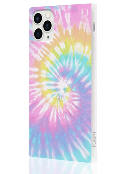 SQUARE® Pastel Tie Dye iPhone Case