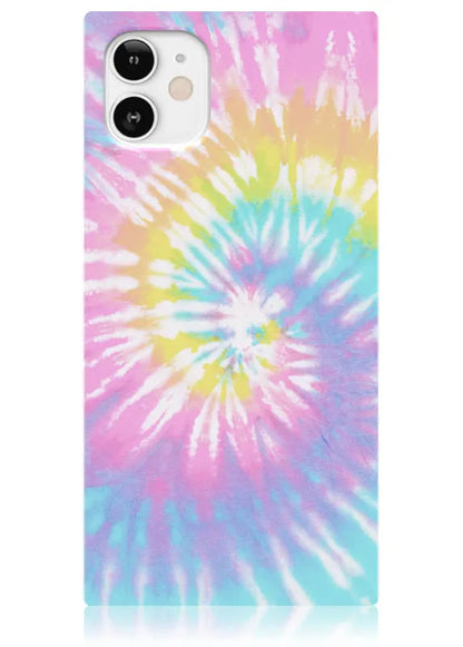 SQUARE® Pastel Tie Dye iPhone Case