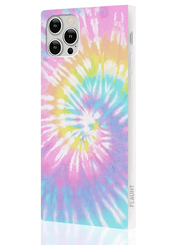 SQUARE® Pastel Tie Dye iPhone Case