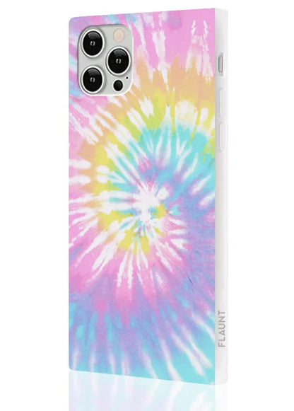 SQUARE® Pastel Tie Dye iPhone Case