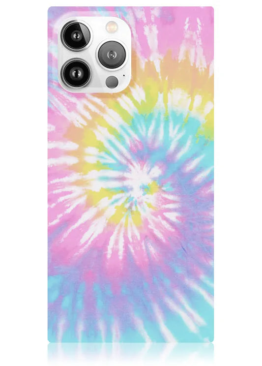 SQUARE® Pastel Tie Dye iPhone Case