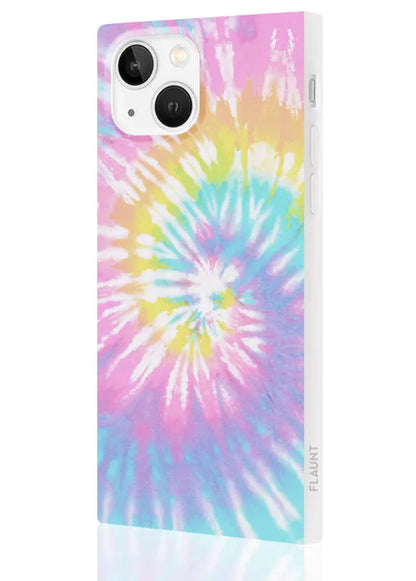 SQUARE® Pastel Tie Dye iPhone Case