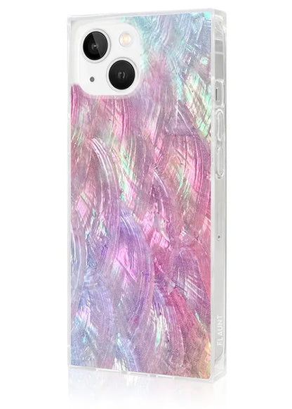 SQUARE® Pink Mother of Pearl iPhone Case