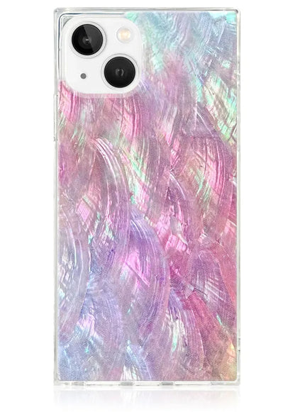 SQUARE® Pink Mother of Pearl iPhone Case