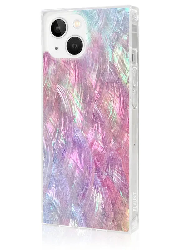 SQUARE® Pink Mother of Pearl iPhone Case