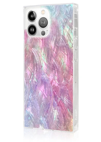 SQUARE® Pink Mother of Pearl iPhone Case