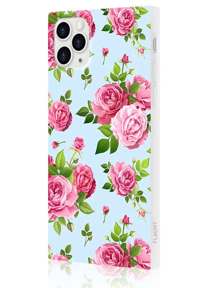 SQUARE® Pink Rose Bouquet iPhone Case