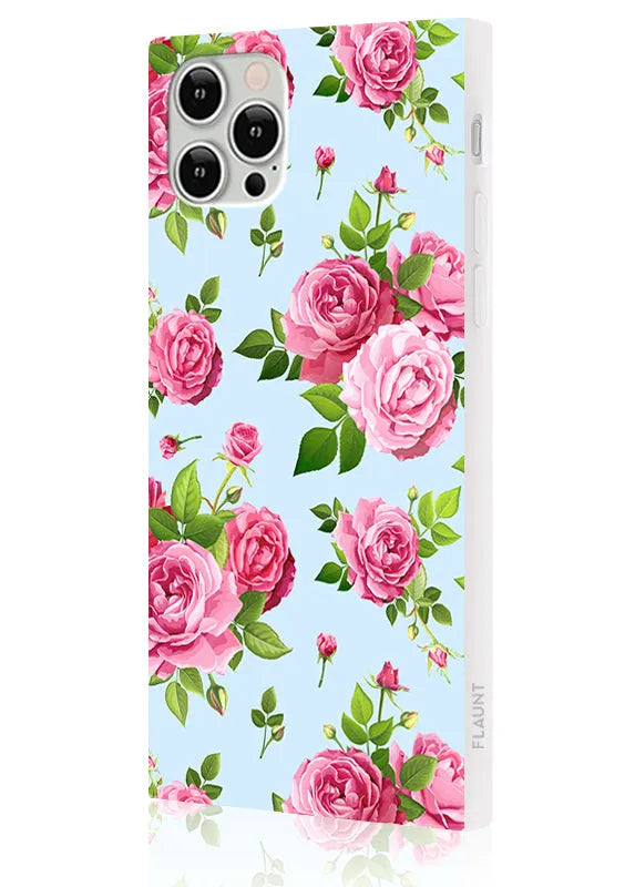 SQUARE® Pink Rose Bouquet iPhone Case