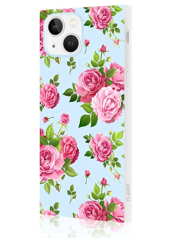SQUARE® Pink Rose Bouquet iPhone Case