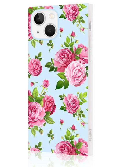 SQUARE® Pink Rose Bouquet iPhone Case