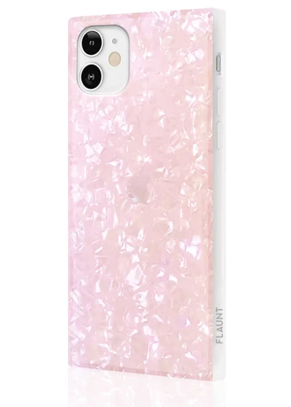 SQUARE® Blush Pearl iPhone Case