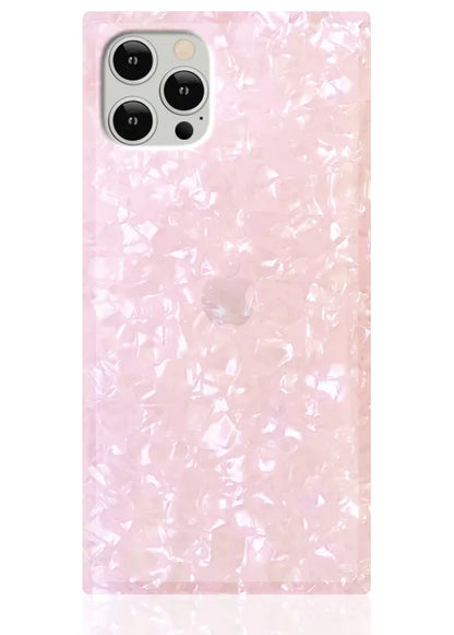 SQUARE® Blush Pearl iPhone Case
