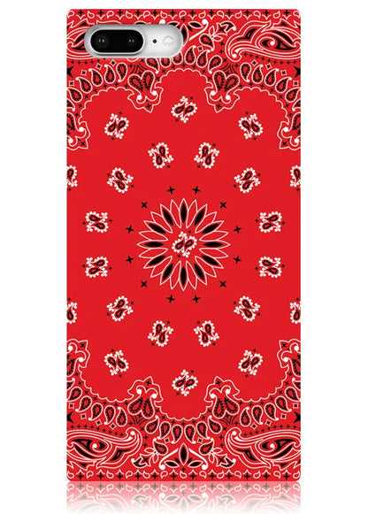 SQUARE® Red Bandana iPhone Case