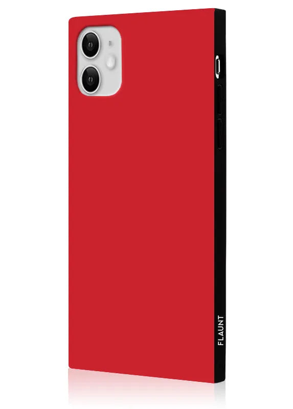 SQUARE® Red iPhone Case