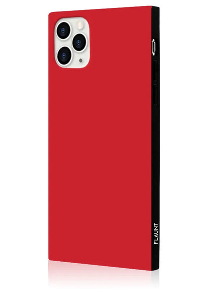 SQUARE® Red iPhone Case