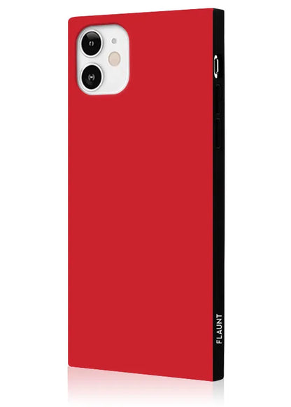 SQUARE® Red iPhone Case