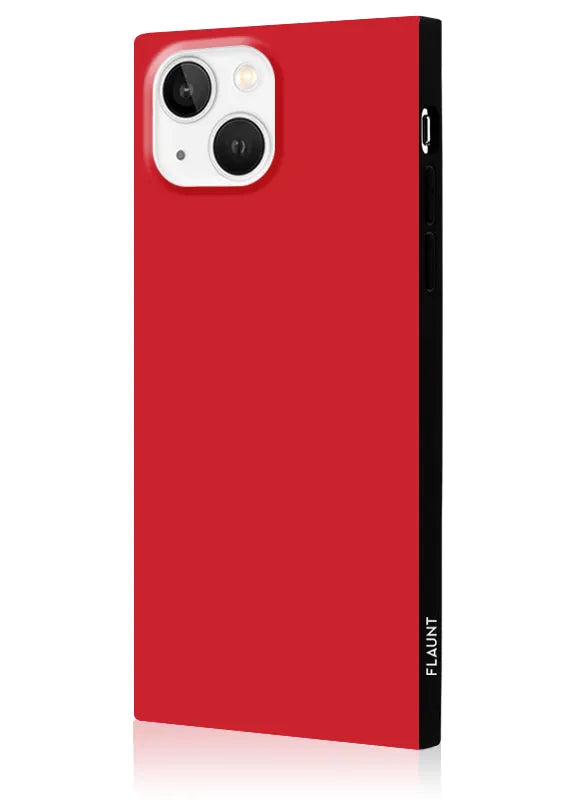 SQUARE® Red iPhone Case