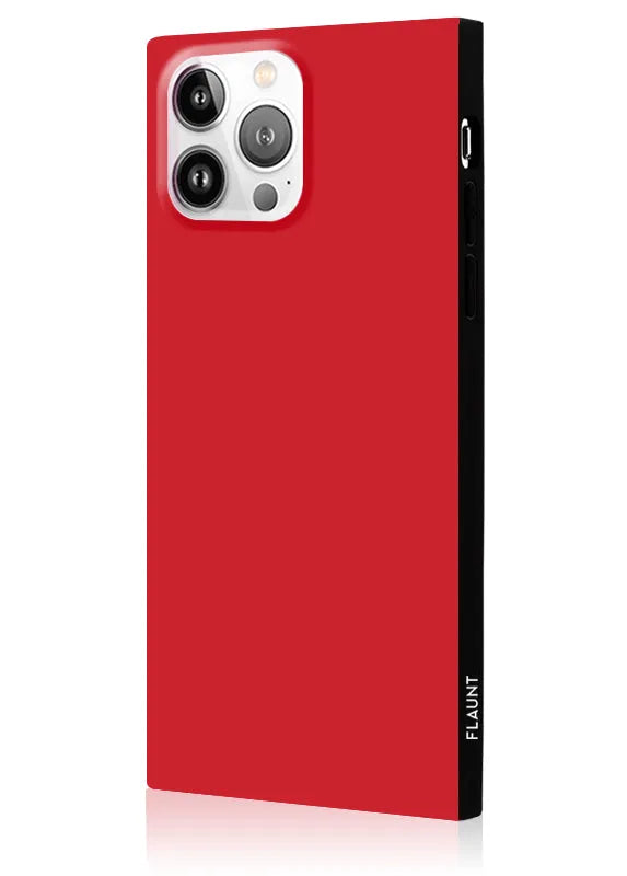 SQUARE® Red iPhone Case