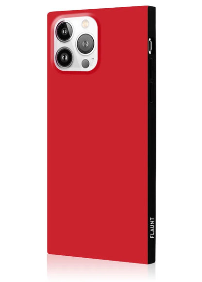 SQUARE® Red iPhone Case