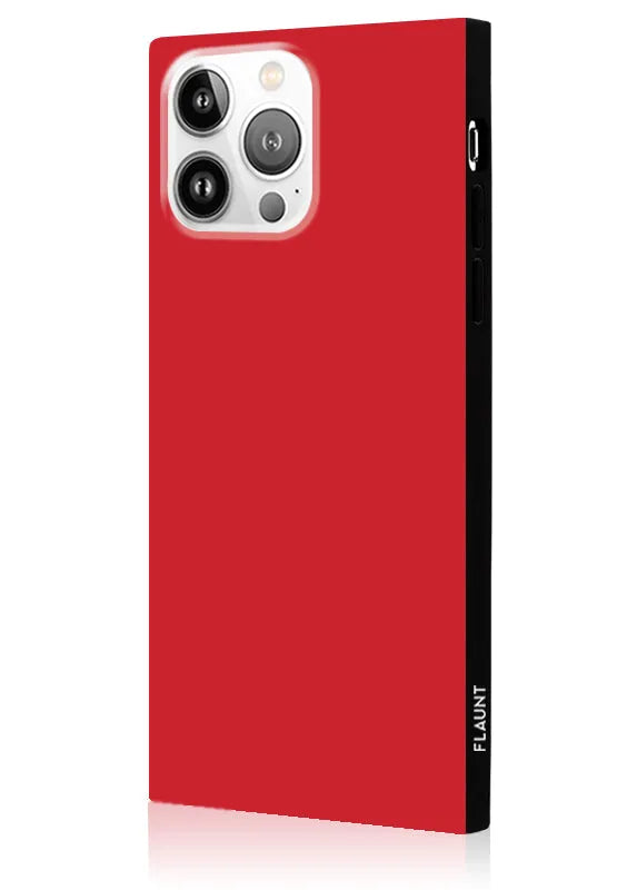 SQUARE® Red iPhone Case