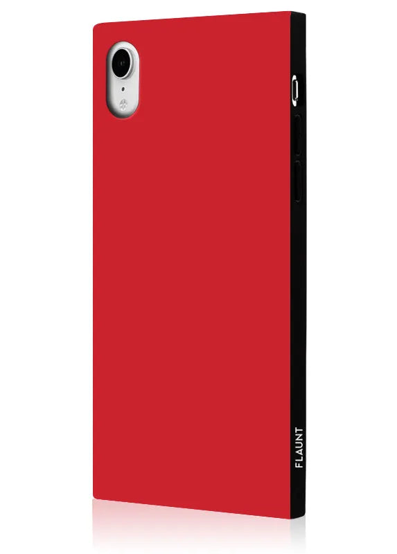 SQUARE® Red iPhone Case