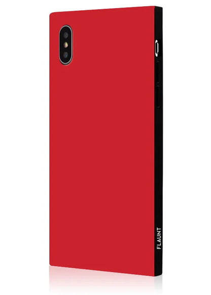 SQUARE® Red iPhone Case