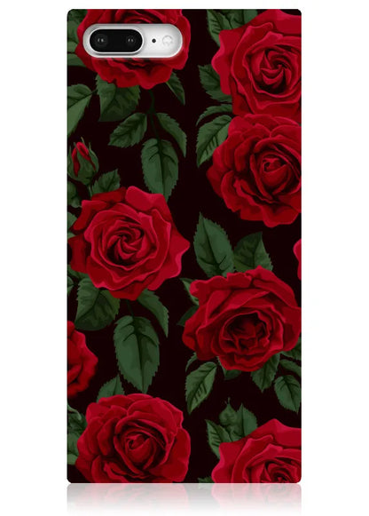 SQUARE® Rose Print iPhone Case
