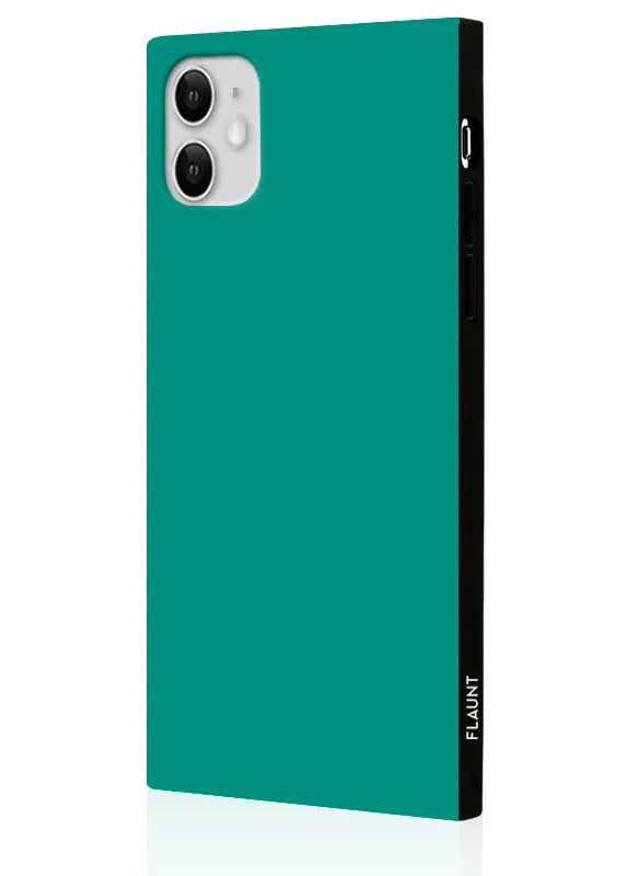 SQUARE® Teal iPhone Case