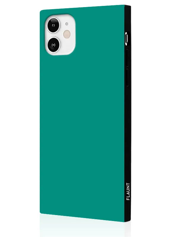 SQUARE® Teal iPhone Case