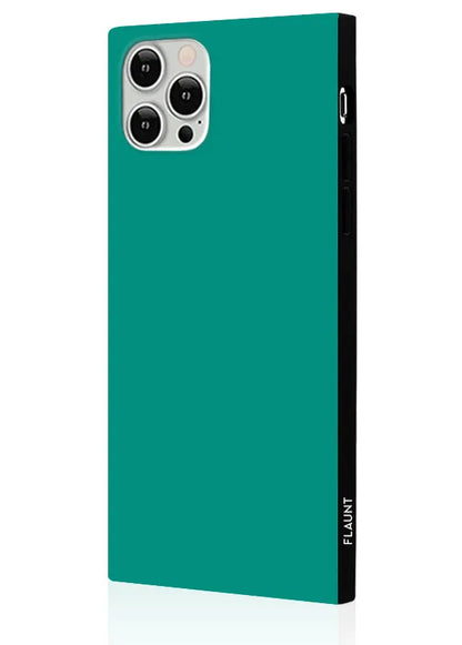 SQUARE® Teal iPhone Case