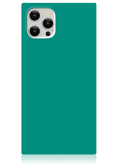 SQUARE® Teal iPhone Case