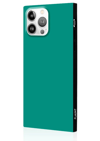 SQUARE® Teal iPhone Case