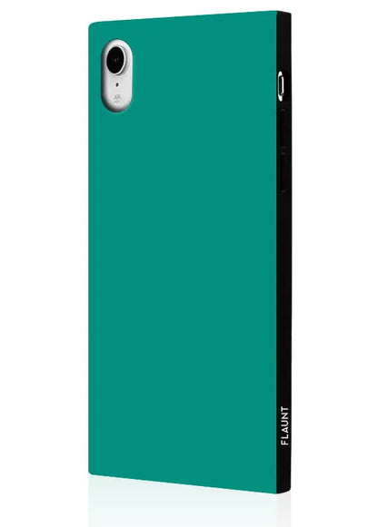 SQUARE® Teal iPhone Case
