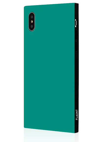 SQUARE® Teal iPhone Case