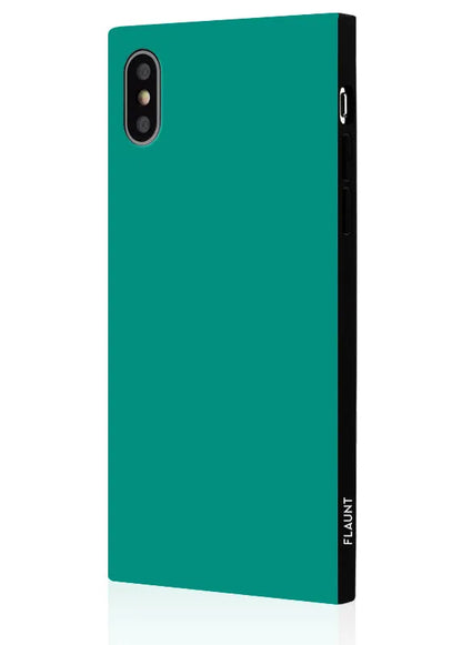 SQUARE® Teal iPhone Case