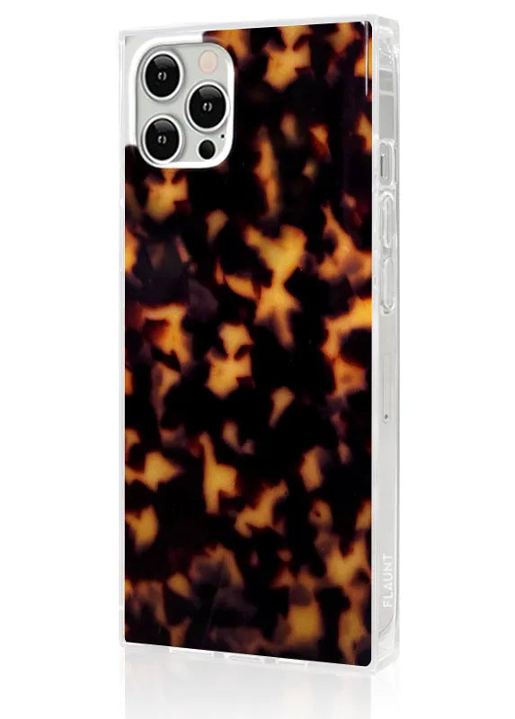 SQUARE® Tortoise Shell iPhone Case