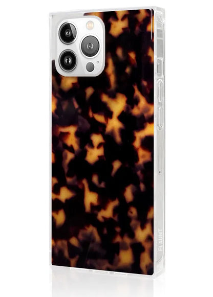SQUARE® Tortoise Shell iPhone Case