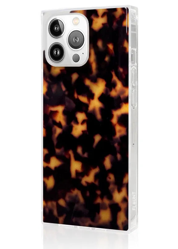 SQUARE® Tortoise Shell iPhone Case