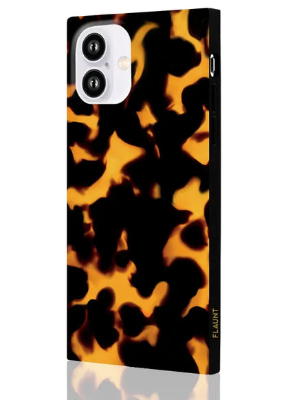 SQUARE® Tortoise Print iPhone Case