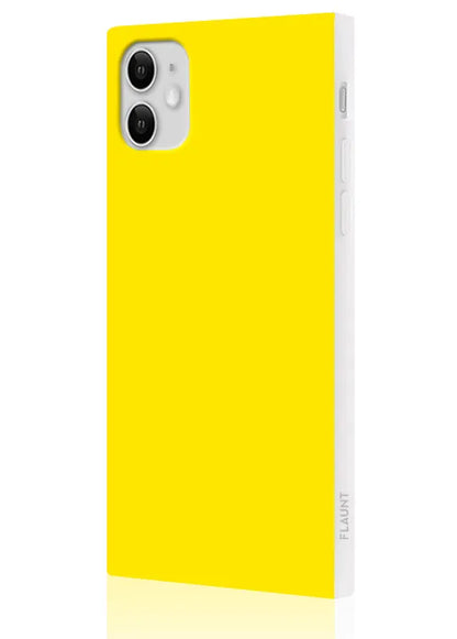 SQUARE® Yellow iPhone Case