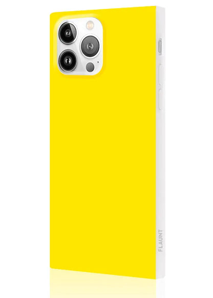 SQUARE® Yellow iPhone Case