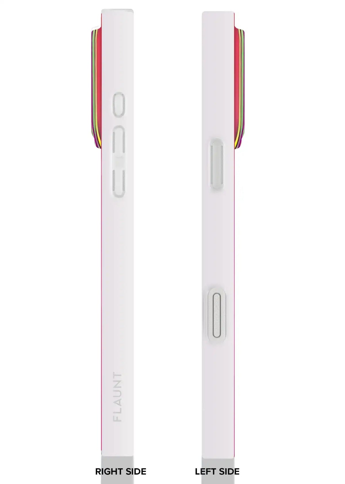 SQUARE® Pink Iridescent Satin iPhone Case