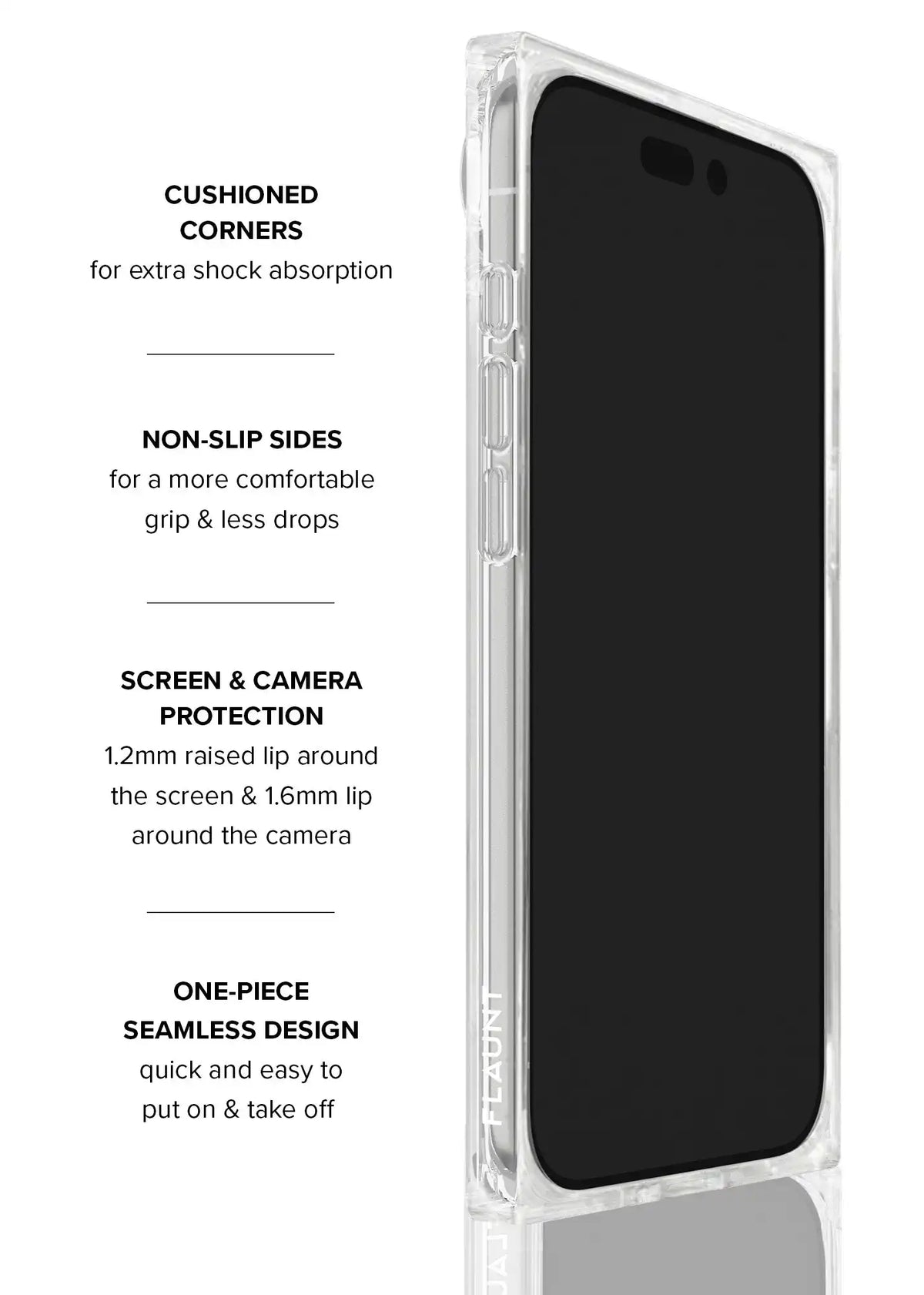 SQUARE® Pink Mother of Pearl iPhone Case