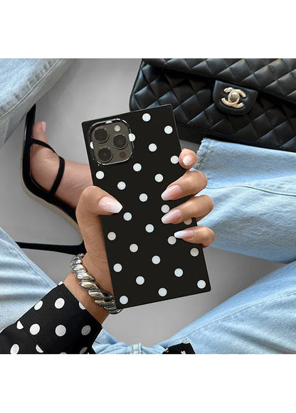 SQUARE® Polka Dot iPhone Case