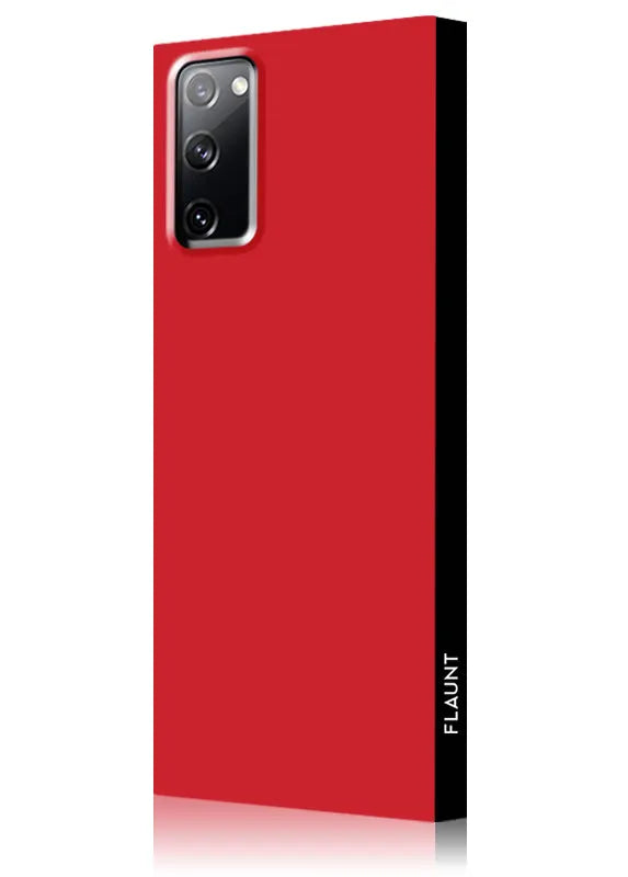 SQUARE® Red Galaxy Case