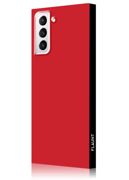 SQUARE® Red Galaxy Case