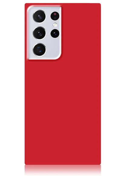SQUARE® Red Galaxy Case